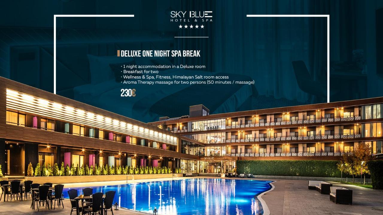 Sky Blue Hotel & Spa Paulesti  Bagian luar foto